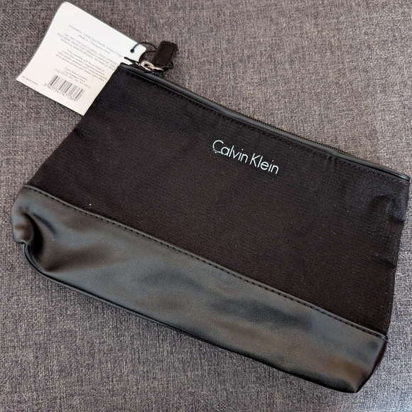 Calvin Klein Accessories - Calvin Klein Black Make Up Bag